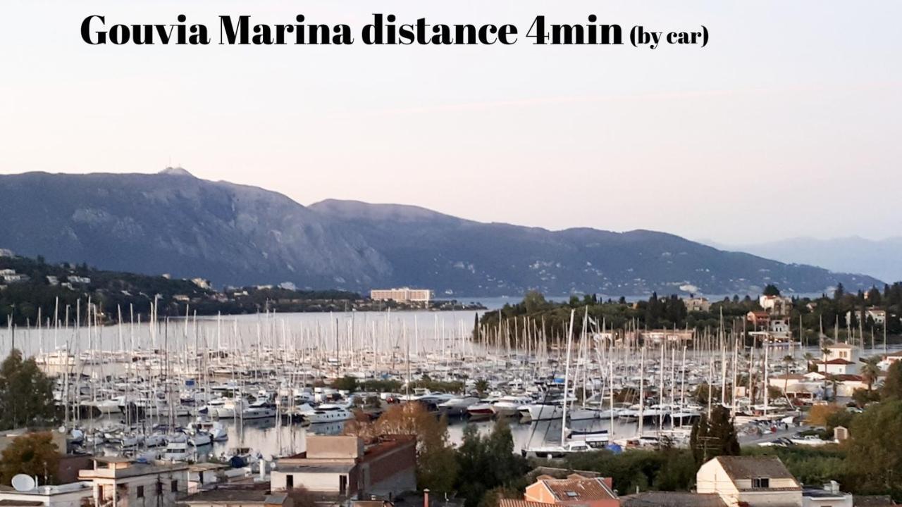 Iris Apartment Near Corfu Town 库托卡利恩 外观 照片