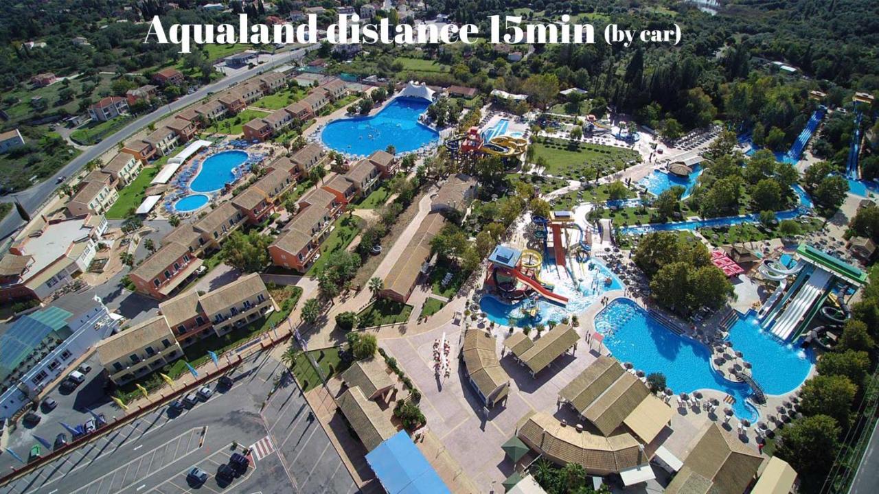 Iris Apartment Near Corfu Town 库托卡利恩 外观 照片